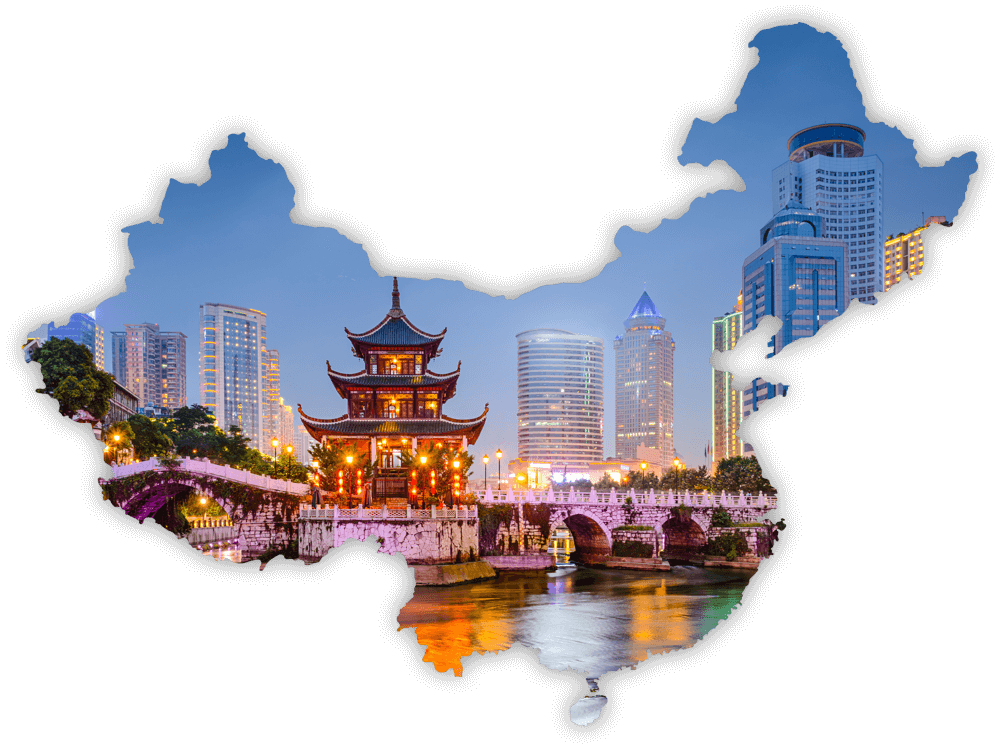 map of china