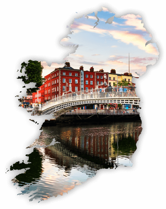 map of ireland